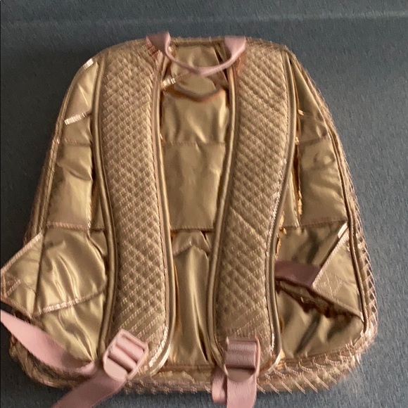 vera bradley backpack rose gold